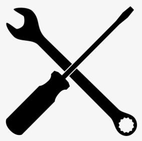 Tools, Logo, Screwdriver, Key, Box End Wrench, Icon - Screwdriver And Wrench Clipart, HD Png Download, Transparent PNG