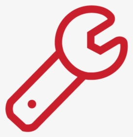 Wrench Red Icon Png, Transparent Png, Transparent PNG
