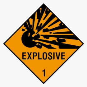Explosive Sign Png Transparent Image - Explosive Sign, Png Download, Transparent PNG