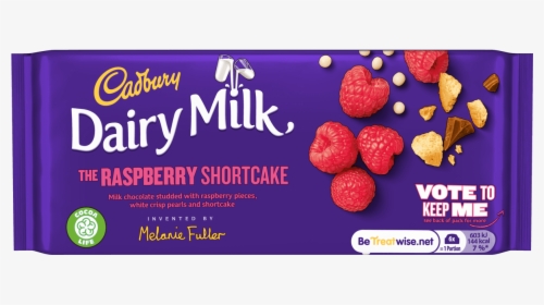 Cadbury Dairy Milk The Raspberry Shortcake 110g - Frutti Di Bosco, HD Png Download, Transparent PNG