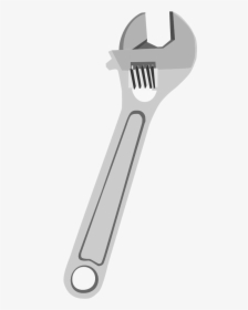 Adjustable Wrench Svg Clip Arts - Adjustable Wrench Clipart, HD Png Download, Transparent PNG