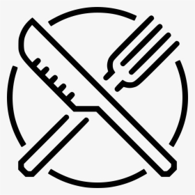Restaurant Service - Nutrition Symbol Black White, HD Png Download, Transparent PNG