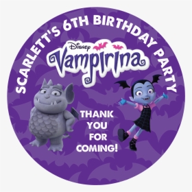 Vampirina Party Box Stickers - Cartoon, HD Png Download, Transparent PNG