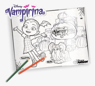Kids Holiday Club Dstv Disney Vampirina - Coloring Book, HD Png Download, Transparent PNG