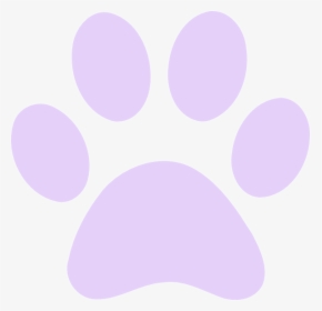 Transparent Dog Paws Png - Purple Dog Paws Clipart, Png Download, Transparent PNG