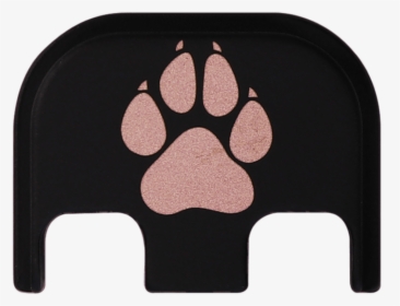 Dog Paw Copper Black Traditional Finish Back Plate - Table, HD Png Download, Transparent PNG