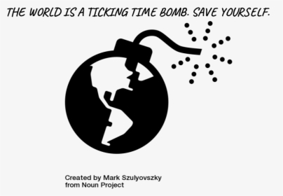 #tdc2238 #ds106 The World Is A Ticking Time Bomb - Graphic Design, HD Png Download, Transparent PNG
