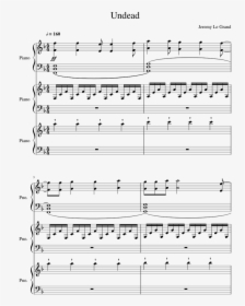 Timebomb Walk The Moon Sheet Music, HD Png Download, Transparent PNG
