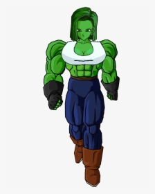 Android - She Hulk Dragon Ball, HD Png Download, Transparent PNG