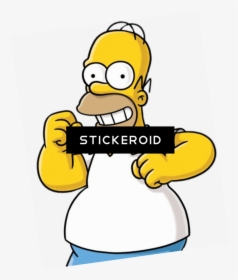 Homer Simpson Happy - Homer Simpson, HD Png Download, Transparent PNG
