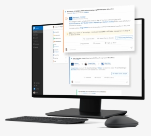 Desktop Computer - Computer Monitor, HD Png Download, Transparent PNG