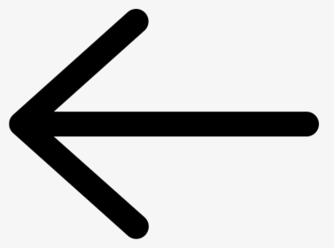 Left Arrow Sign - Arrow Back Icon Png, Transparent Png, Transparent PNG