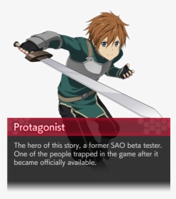 Sword Art Online Integral Factor Protagonist, HD Png Download, Transparent PNG