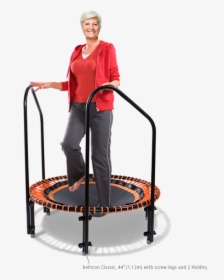 Old Woman On Trampoline, HD Png Download, Transparent PNG