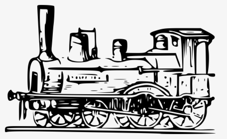 Steam Locomotive 2 Clip Arts - Steam Train Model Clipart, HD Png Download, Transparent PNG