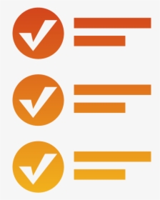 Checklist Icon - Checklist Icon Orange, HD Png Download, Transparent PNG
