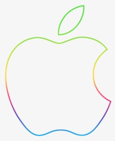 Apple Thin Line Logo Png - Mcintosh, Transparent Png, Transparent PNG