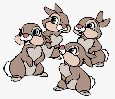 Sisters Thumper S Sisters - Bambi Mrs Hare, HD Png Download, Transparent PNG
