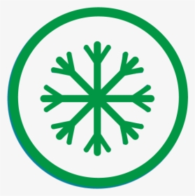 Snowflake Icon - Snow Icon, HD Png Download, Transparent PNG