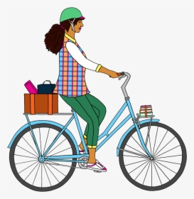 Blue Book Bike With Rider - Radon Urban 8.0 Fe, HD Png Download, Transparent PNG