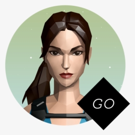 Lara Croft Go Icon, HD Png Download, Transparent PNG