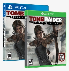 Definitive Edition Revealed At Vgx as Revealed During - Tomb Raider Definitive Ps4 Cover, HD Png Download, Transparent PNG