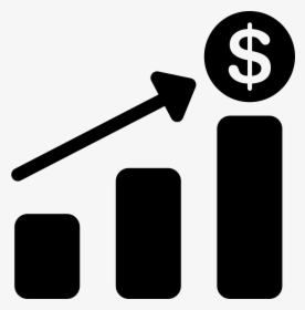 Financial Bar Chart - Revenue Icon Png, Transparent Png, Transparent PNG