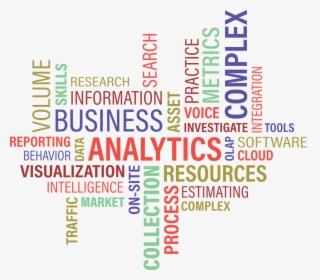 Data Analytics Word Cloud, HD Png Download, Transparent PNG