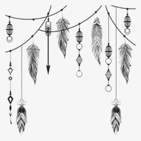 Boho Feather And Arrow, HD Png Download, Transparent PNG
