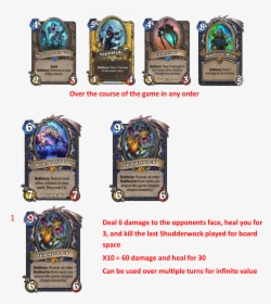 Discussioninfinite - Illustration - Hearthstone Infinite Combo, HD Png Download, Transparent PNG