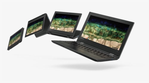 06 Chromebook 500e Hero Progressed View - 500e Chromebook Lenovo 500e, HD Png Download, Transparent PNG
