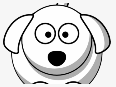 Dog Clipart Clipart Outline - Beginner Easy Dog Drawing, HD Png Download, Transparent PNG
