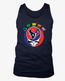 Grateful Dead Mixed With Houston Texans T-shirt Cool - T-shirt, HD Png Download, Transparent PNG