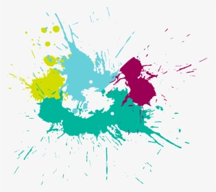 Graphic - Paint Brush Color Splashing Png, Transparent Png, Transparent PNG