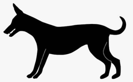 Dog Silhouette2 - English Foxhound, HD Png Download, Transparent PNG