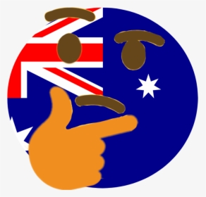 Thinking Emoji Discord Emoji Png Thonk Emoji Fidget - Australian Flag, Transparent Png, Transparent PNG