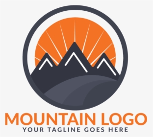 Mountain Logo Design - Flame, HD Png Download, Transparent PNG