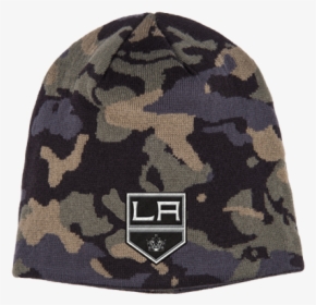 La Kings Camo Primary Logo Beanie - Los Angeles Kings, HD Png Download, Transparent PNG
