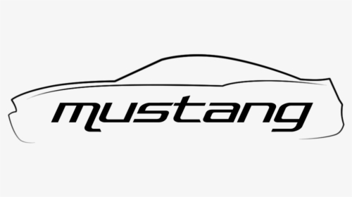 Mustang Logo By Enjoycruelty On Clipart Library - Mustang Black And White Logo, HD Png Download, Transparent PNG