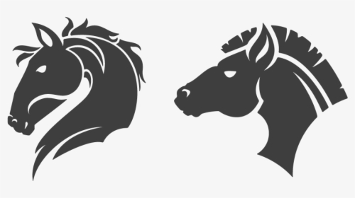 Mustang Stallion Logo Clip Art - Horse Logo Png, Transparent Png, Transparent PNG