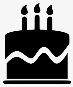 Transparent Cake Silhouette Png - Birthday Cake Logo Png, Png Download, Transparent PNG