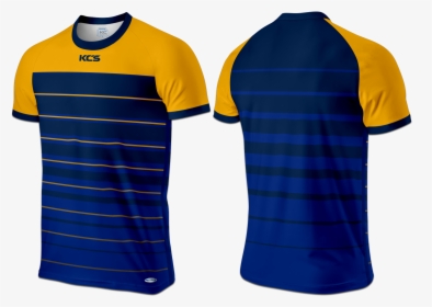 Blue Football Jersey Design, HD Png Download, Transparent PNG