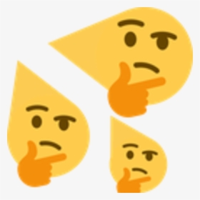 Transparent Thinking Meme Png - Thinking Emoji With Beard, Png Download -  565x602 PNG 