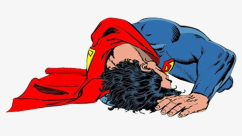 Superman Defeated Png, Transparent Png, Transparent PNG