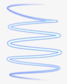 #swirl #blue #effect #cool #tumblr #line #overlay - Neon Spiral Png, Transparent Png, Transparent PNG