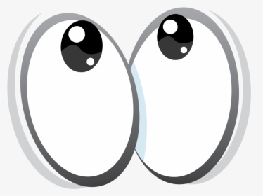 Tired Cartoon Eyes Clipart - Circle, HD Png Download, Transparent PNG