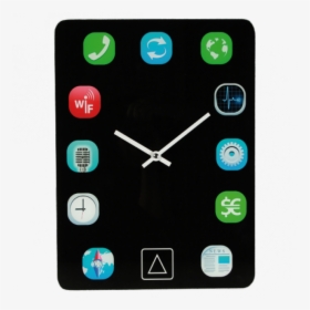 Wall Clock Iphone - Telefon Şeklinde Duvar Saati, HD Png Download, Transparent PNG