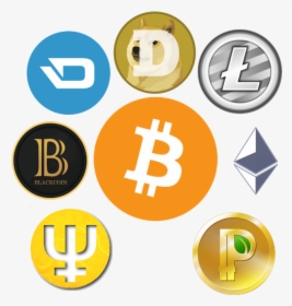 Bitcoin Litecoin Ethereum Logo, HD Png Download, Transparent PNG