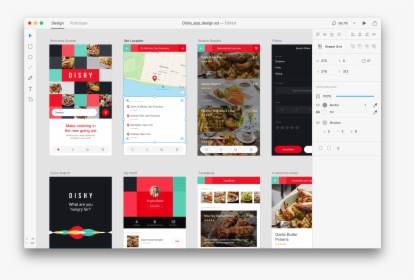 Adobe Xd User Interface - Adobe Xd, HD Png Download, Transparent PNG
