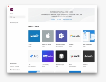 Add On Store In Adobe Xd - Slack, HD Png Download, Transparent PNG